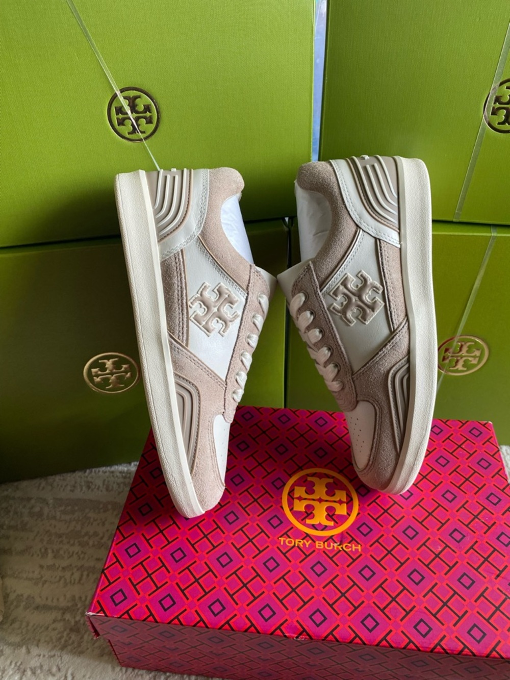 Tory Burch Clover Court Sneakers